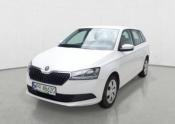 Skoda Fabia cena 21475 przebieg: 218782, rok produkcji 2019 z Konin małe 121